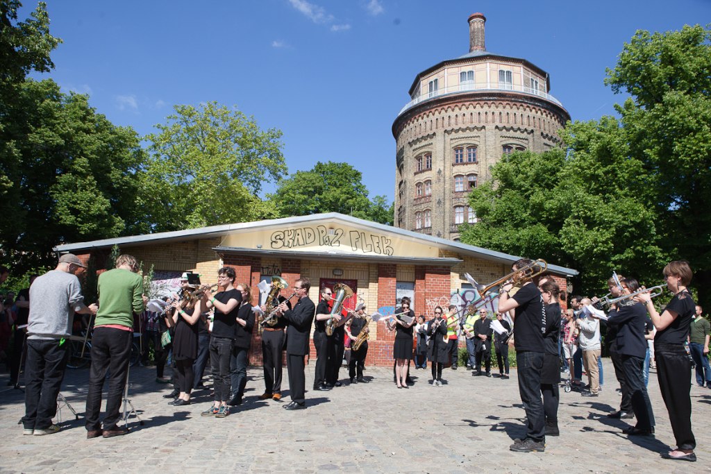 Zentralkapelle Berlin: Theaterprojekt stadtmusik am Prenzlauer Berg 2014